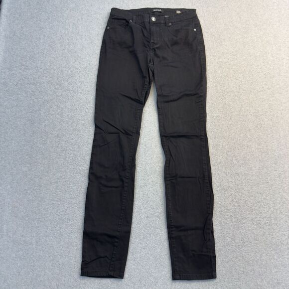 Buffalo David Bitton Jeans Womens 6 Black Hope Grunge Goth Emo Punk Rock - Picture 1 of 10